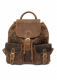 Vintage-Leder Rucksack braun